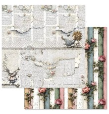 Бумага двусторонняя "Алиса и Чеширский кот. Сказочный сон", ScrapMania