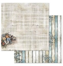 Бумага двусторонняя "Алиса и Чеширский кот. Ленивое мурлыкание", ScrapMania