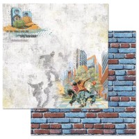 Бумага двусторонняя "Ребята с нашего двора. Танцуй сердцем", ScrapMania