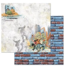 Бумага двусторонняя "Ребята с нашего двора. Танцуй сердцем", ScrapMania