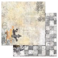 Бумага двусторонняя "Ребята с нашего двора. Трехочковый бросок", ScrapMania