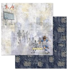 Бумага двусторонняя "Ребята с нашего двора. Твоя команда", ScrapMania