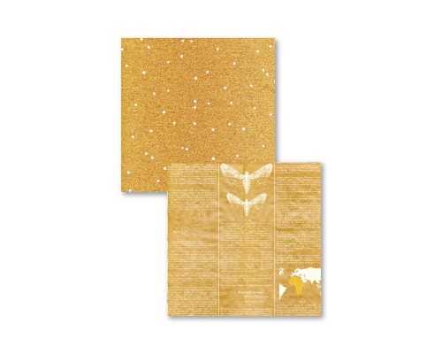 Набор бумаги "Атлас бабочек" 20*20 см, Eco Paper