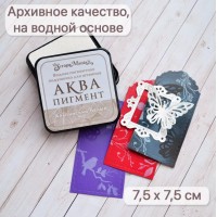 Штемпельная подушечка "Аква. Альпийский белый", ScrapMania