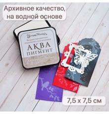 Штемпельная подушечка "Аква. Альпийский белый", ScrapMania