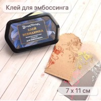 Штемпельная подушечка для эмбоссинга "Клей-невидимка", цвет прозрачный, ScrapMania