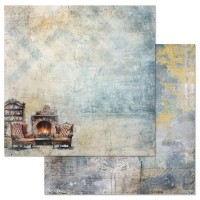 Бумага двусторонняя "Элементарно, Ватсон! У камина", ScrapMania