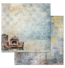 Бумага двусторонняя "Элементарно, Ватсон! У камина", ScrapMania