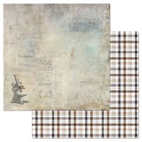 Бумага двусторонняя "Элементарно, Ватсон! Детальное изучение", ScrapMania