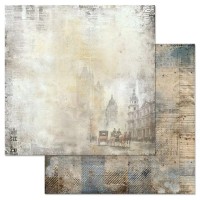 Бумага двусторонняя "Элементарно, Ватсон! Туманный Лондон", ScrapMania