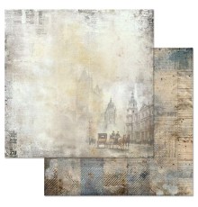 Бумага двусторонняя "Элементарно, Ватсон! Туманный Лондон", ScrapMania