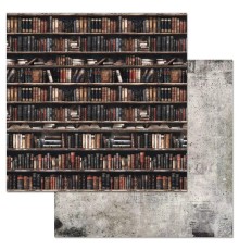 Бумага двусторонняя "Элементарно, Ватсон! Библиотека", ScrapMania