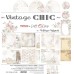 Набор бумаги "Vintage Chic" 30,5 х 30,5 см., 6 листов, Craft O'Clock