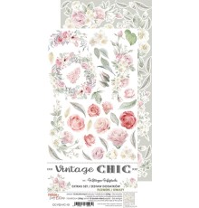 Набор для вырезания "Vintage Chic" 15,5*30,5 см, 1/2 набора, 6 листов, Craft O'Clock