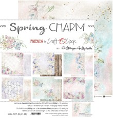 Набор бумаги "Spring Charm" 30,5 х 30,5 см., 6 листов, Craft O'Clock