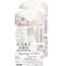 Набор для вырезания "Spring Charm" 15,5*30,5 см, 1/2 набора, 6 листов, Craft O'Clock