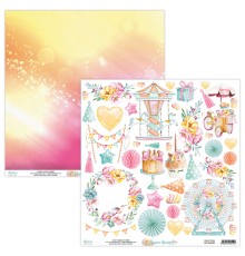 Бумага двусторонняя коллекция "Forever Young" 30.5 х 30.5 см., Mintay papers