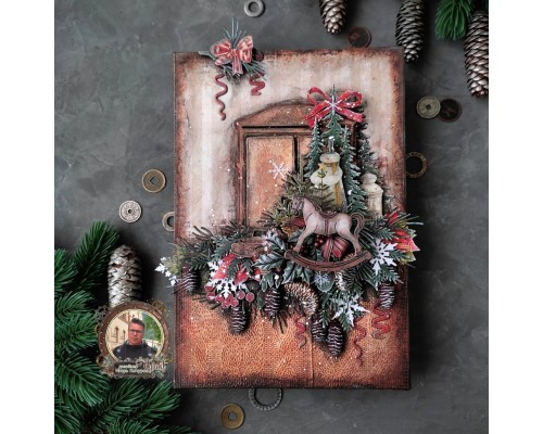 Ножи для вырубки "Грузовик с подарками" от AgiArt