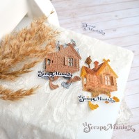 Нож для вырубки "Русские сказки. Избушка на курьих ножках", ScrapMania