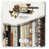 Набор бумаги 29*31,5 см "В моменте", 11 листов, Эклектика