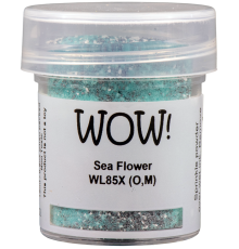 Пудра для эмбоссинга "Sea FLower", непрозрачная, мраморная, 15мл., WOW!