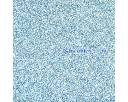 Картон с глиттером "Голубой" с клеевым слоем , 1 шт, А4