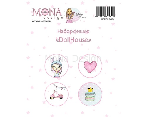 Фишки "Dollhouse" Mona Design