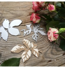 Ножи для вырубки "Лист розы" от Mimicut