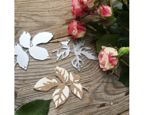 Ножи для вырубки "Лист розы" от Mimicut