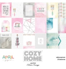 Набор карточек "Cozy home" April
