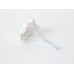 Розы "Белые-белые",  1 см, 10шт.