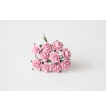 розы "Св. розовый",  1 см, 10шт.