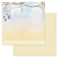 Бумага двусторонняя "День Рождения. Качели", ScrapMania