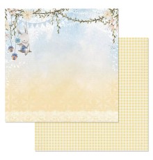 Бумага двусторонняя "День Рождения. Качели", ScrapMania