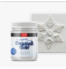 Текстурная паста "Первый снег", 50 мл., Fractal Paint