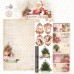 Набор бумаги "Christmas Sparkle" 21*29,7 см (А4), 6 листов, 1/2 полного набора, Dreamlight Studio