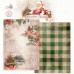 Набор бумаги "Christmas Sparkle" 14,8*21 см (А5), 6 листов, 1/2 полного набора, Dreamlight Studio