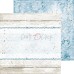 Набор фоновой бумаги "Forever Blue" 20,3*20,3 см., 6 листов, 1/4 набора, Craft O'Clock
