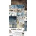 Набор фоновой бумаги "Clang&Dirt" 15,5*30,5 см, 1/3 набора, 6 листов, Craft O'Clock