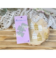 Нож для вырубки "Домики 1691" от Fantasy