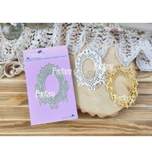 Нож для вырубки "Рамка Элегантный Узор 1694" от Fantasy