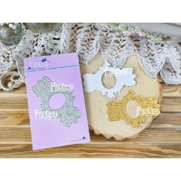 Нож для вырубки "Рамка Затейливый Орнамент 1696" от Fantasy