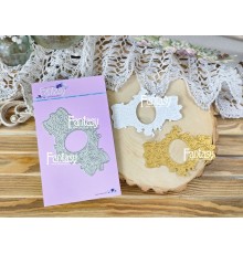 Нож для вырубки "Рамка Затейливый Орнамент 1696" от Fantasy