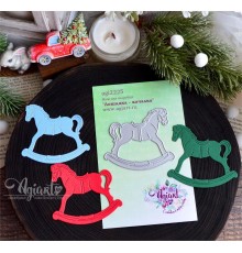 Нож для вырубки "Лошадка - качалка" от AgiArt