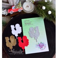 Нож для вырубки "Петушок" от AgiArt
