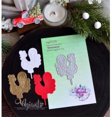 Нож для вырубки "Петушок" от AgiArt