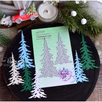 Ножи для вырубки "Снежные ели" от AgiArt