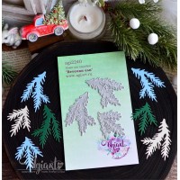 Ножи для вырубки "Веточки ели" от AgiArt