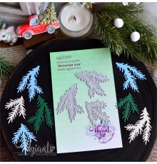 Ножи для вырубки "Веточки ели" от AgiArt