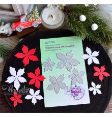 Ножи для вырубки "Пуансеттия пильчатая" от AgiArt